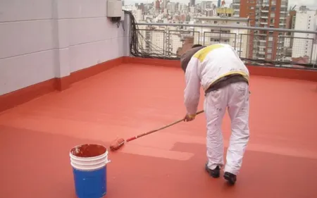 IMPERMEABILIZAR AZOTEA CON CLOROCAUCHO EN COMUNIDAD DE VECINOS EN CORUÑA, GALICIA